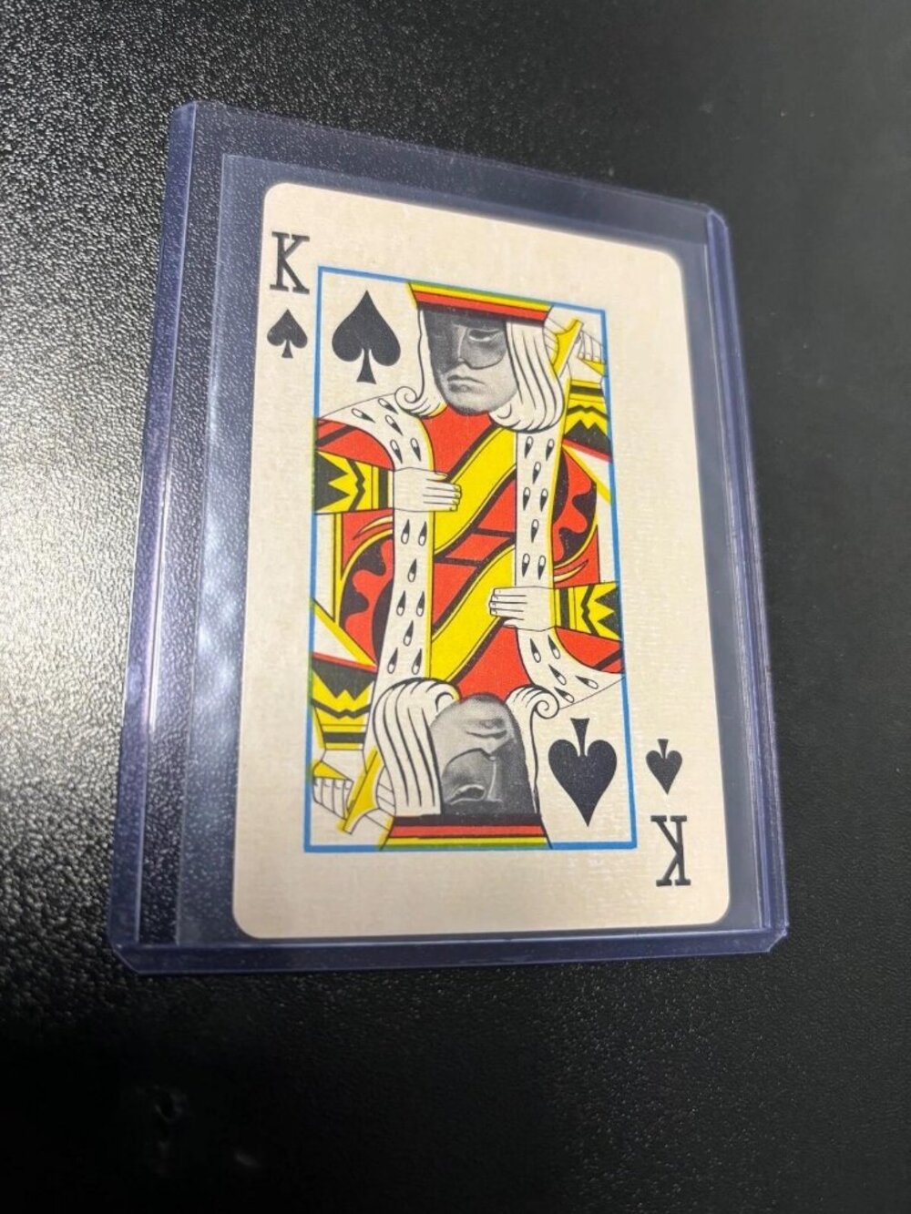 1966 Green Hornet Bruce Lee Kato Playing Card King of Spades Vintage